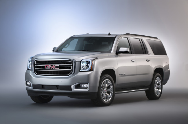 Обои картинки фото 2015 gmc yukon xl slt, автомобили, gm-gmc, внедорожник