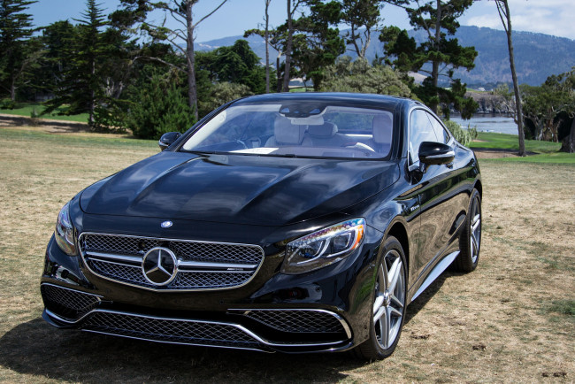 Обои картинки фото 2015 mercedes-benz s65 amg coupe, автомобили, mercedes-benz, седан