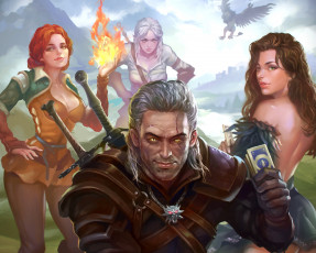 Картинка видео+игры the+witcher+3 +wild+hunt дикая охота cd projekt red triss merigold yennefer of vengerberg cirilla fiona elen riannon ciri or the lion cub cintra geralt rivia butcher blaviken white wolf gwynbleidd one