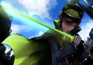 Картинка аниме owari+no+seraph ю плачет арт парень последний серафим