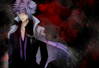 Картинка аниме katekyo+hitman+reborn бьякуран byakuran учитель-мафиози реборн