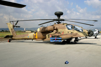 Картинка ah64+idf авиация вертолёты вертушка