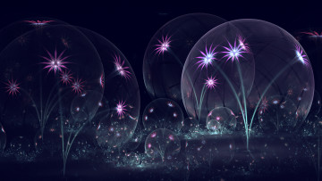 Картинка 3д+графика цветы+ flowers узор фон цвета лелестки