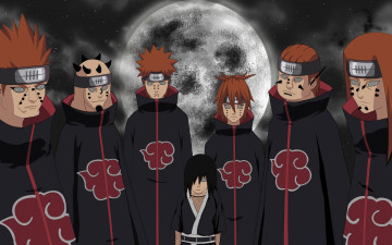 Картинка аниме naruto луна персонажи