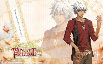 Картинка аниме wand+of+fortune bilal asad жезл фортуны пояс узор амулет белые волосы kagerou usuba art wand of fortune visual novel