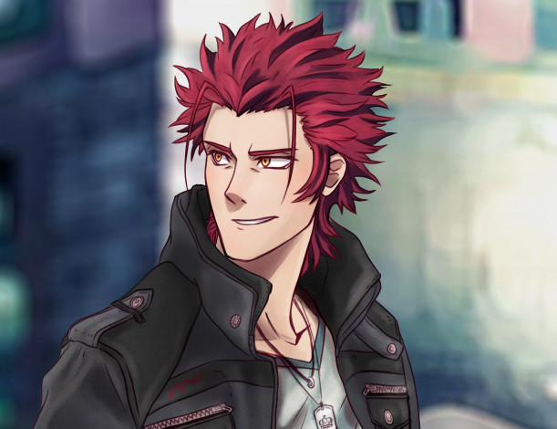 Обои картинки фото разное, арты, красный, король, парень, проект, кей