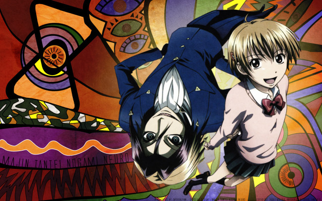 Обои картинки фото аниме, majin tantei nogami neuro, majin, tantei, nougami, neuro, девушка, katsuragi, yako, демон, арт