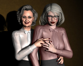 Картинка 3д+графика люди+ people фон взгляд девушка