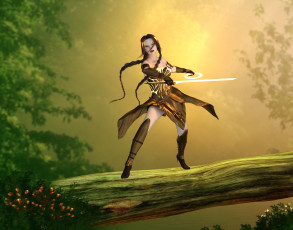 Картинка 3д+графика фантазия+ fantasy взгляд девушка фон