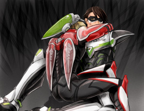 Картинка аниме tiger+and+bunny барнаби котецу