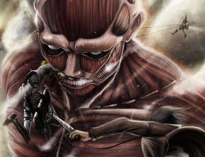 Картинка аниме shingeki+no+kyojin shingeki no kyojin