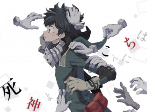 Картинка аниме boku+no+hero+academia midoriya izuku