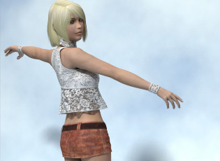 обоя 3д графика, люди , people, фон, взгляд, девушка