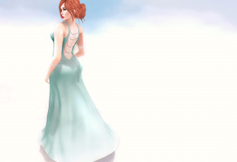 Картинка 3д+графика люди+ people фон взгляд девушка