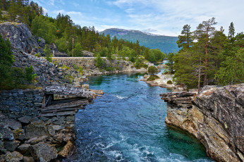 Картинка природа реки озера река лес