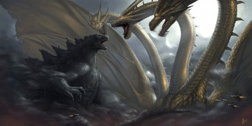 Картинка фэнтези драконы