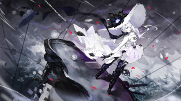 Картинка аниме kantai+collection harbour summer princess