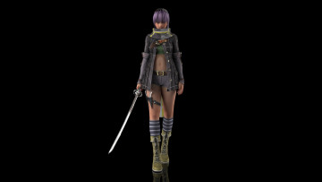 Картинка 3д+графика аниме+ anime фон взгляд девушка