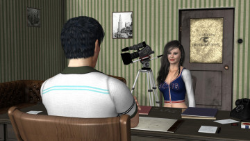 Картинка 3д+графика люди+ people фон взгляд девушка