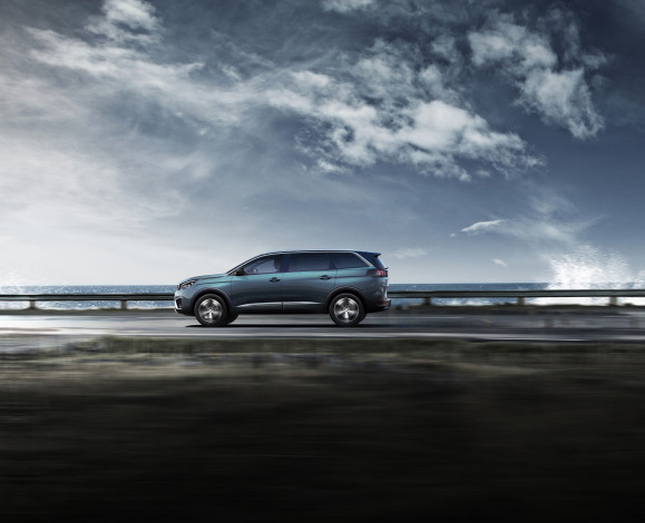 Обои картинки фото автомобили, peugeot, 2016г, worldwide, 5008
