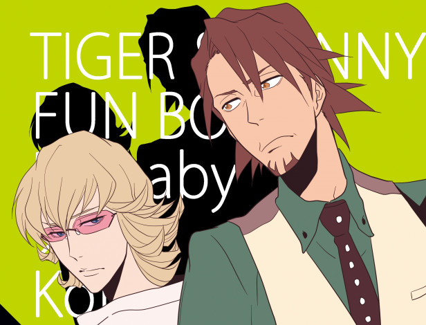 Обои картинки фото аниме, tiger and bunny, котецу, барнаби