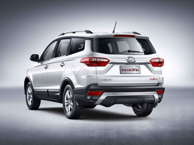 Обои картинки фото автомобили, baic, huansu, s3l, 2016г