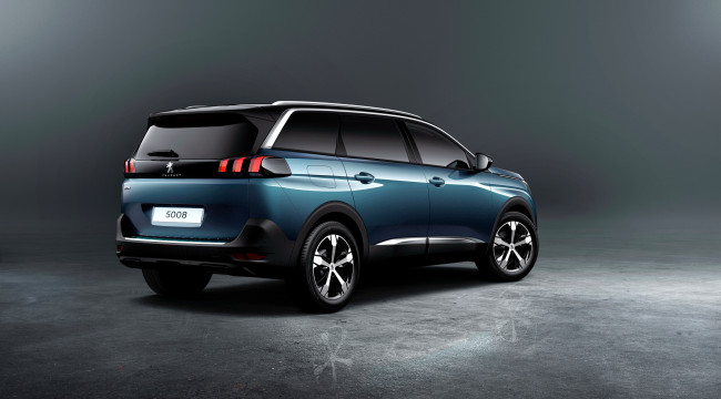 Обои картинки фото автомобили, peugeot, 2016г, worldwide, 5008
