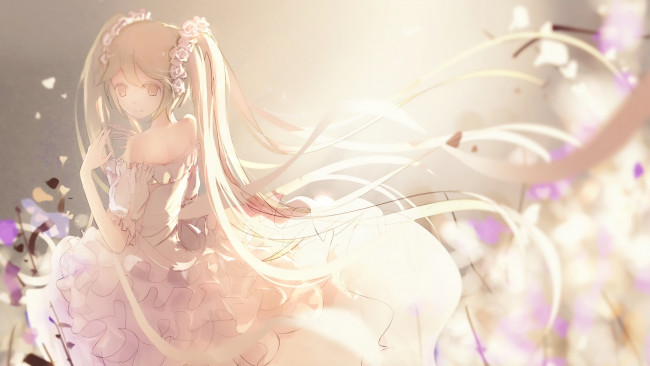 Обои картинки фото аниме, vocaloid, hatsune, miku