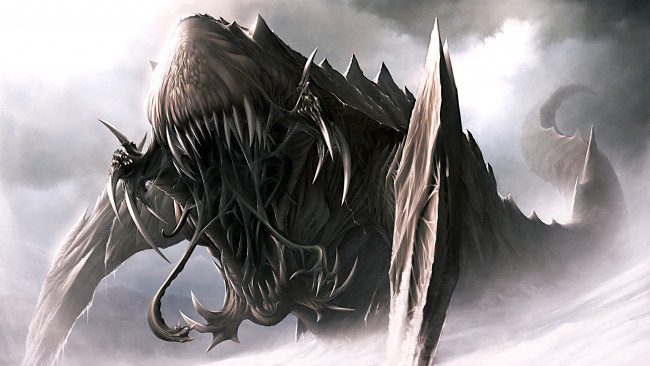 Обои картинки фото фэнтези, существа, тварь, чудовище, монстр