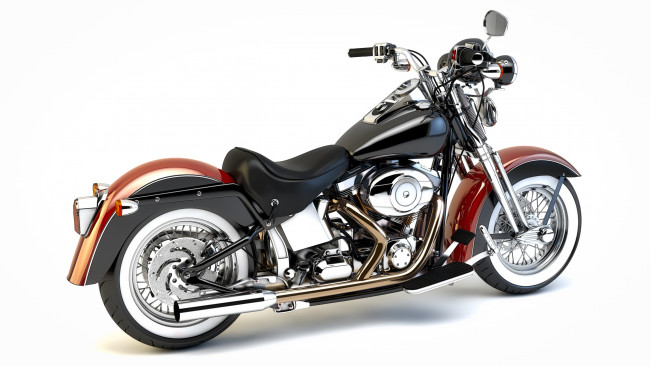 Обои картинки фото мотоциклы, 3d, мотоцикл, фон