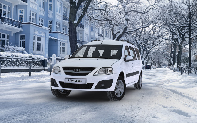 Обои картинки фото лада ларгус, автомобили, ваз, лада, ларгус