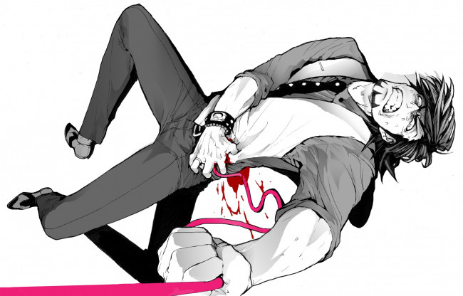 Обои картинки фото аниме, tiger and bunny, kaburagi