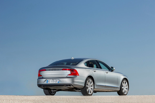 Обои картинки фото автомобили, volvo, s90, d4, inscription, worldwide, 2016г