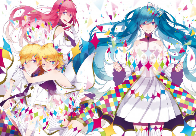 Обои картинки фото аниме, vocaloid