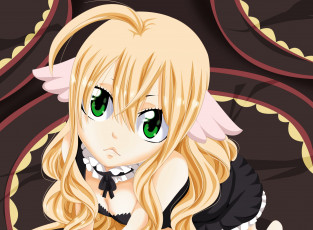 Картинка аниме fairy+tail mavis pretty anime game oriental fairy tail asiatic bishojo asian blonde japanese manga