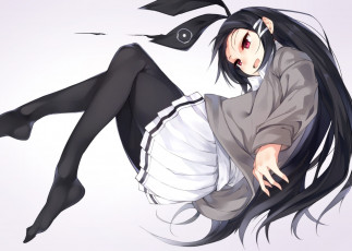 Картинка аниме unknown +другое девушка взгляд фон