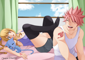 Картинка аниме fairy+tail хвост феи