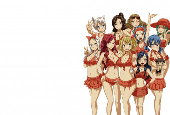 Картинка аниме fairy+tail boobies busty titty fairy tail mahou kyojin huge bishojo oppai