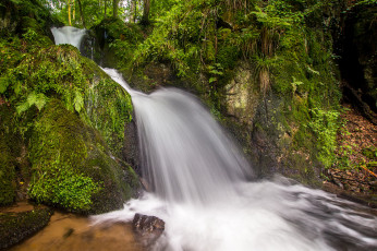 Картинка природа водопады простор