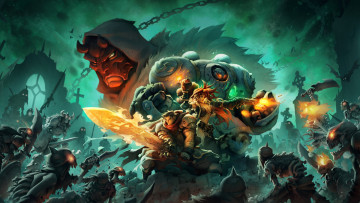 Картинка battle+chasers +nightwar видео+игры ролевая action nightwar battle chasers