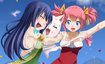 Картинка аниме fairy+tail oriental fairy tail japanese asiatic