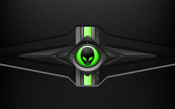 обоя компьютеры, alienware, фон, логотип