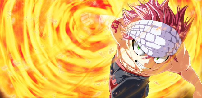 Обои картинки фото аниме, fairy tail, хвост, феи