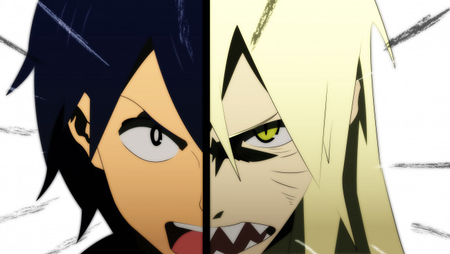 Обои картинки фото аниме, tengen toppa gurren-lagann, вирал, симон