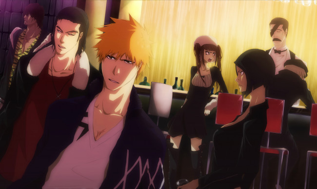 Обои картинки фото аниме, bleach, блич