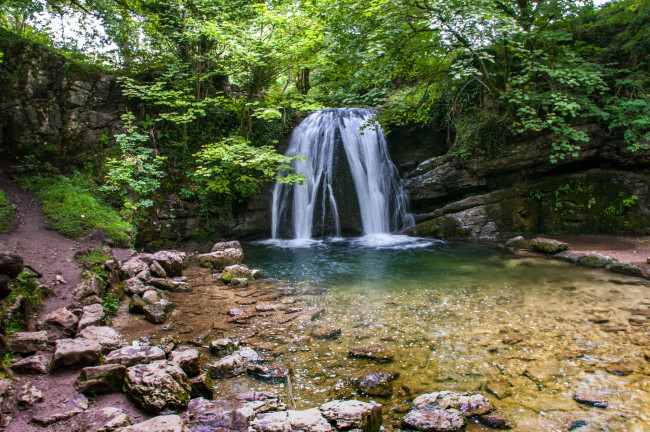 Обои картинки фото природа, водопады, простор