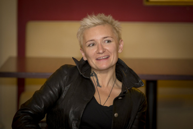 Обои картинки фото диана арбенина, музыка, ночные снайперы, певица, тату, женщина