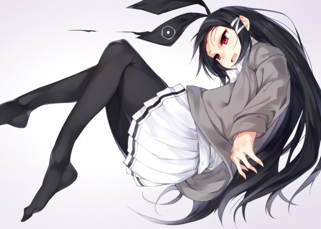 Обои картинки фото аниме, unknown,  другое, девушка, взгляд, фон