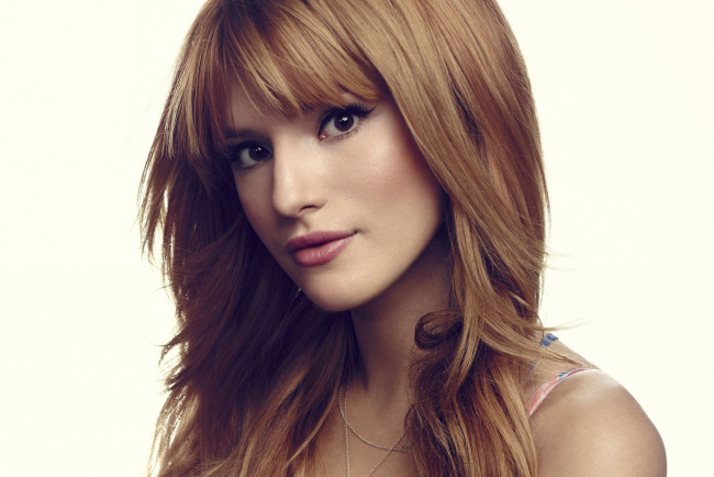 Обои картинки фото девушки, bella thorne, рыжая, лицо