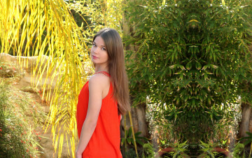 Картинка девушки екатерина+котёнова красное платье